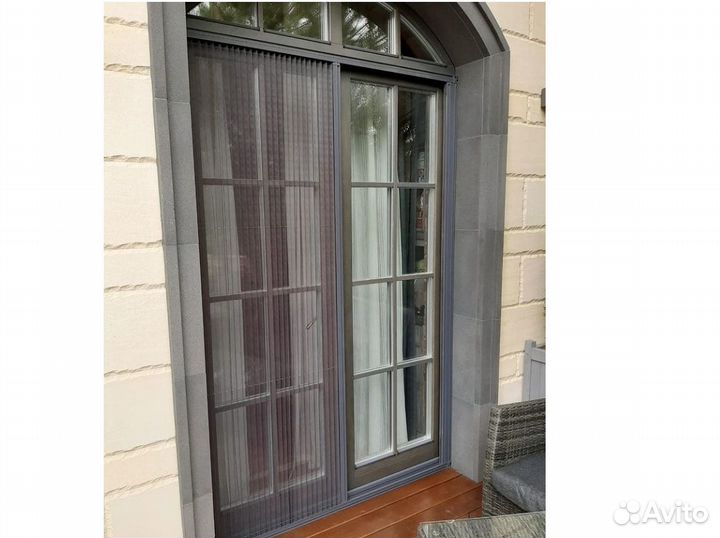 Москитная сетка Плиссе на дверь