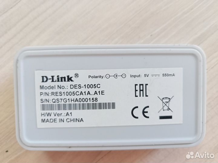 D link : des 1005c, des 1008a, des 1008с