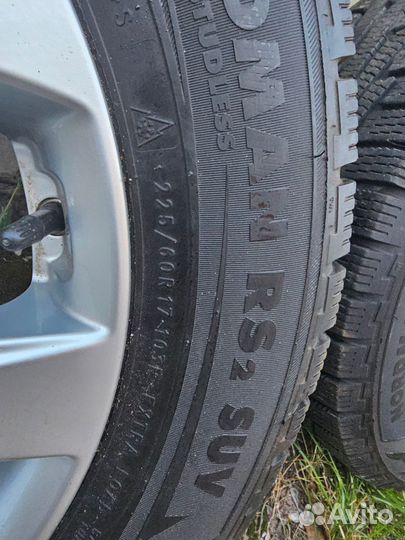 Колеса Hyundai Nokian Tyres Nordman RS2