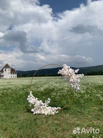 Свадебная арка круг