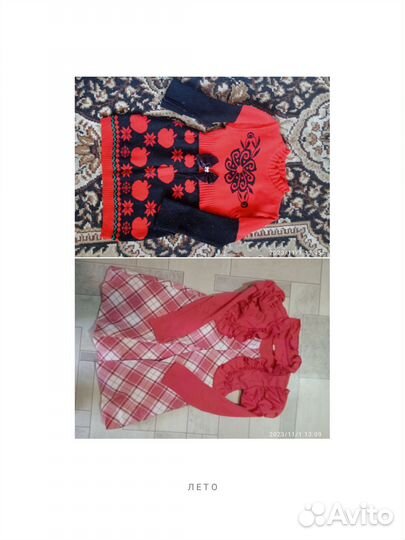 Вещи для девочки 3-7 лет