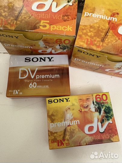 Кассеты mini dv sony