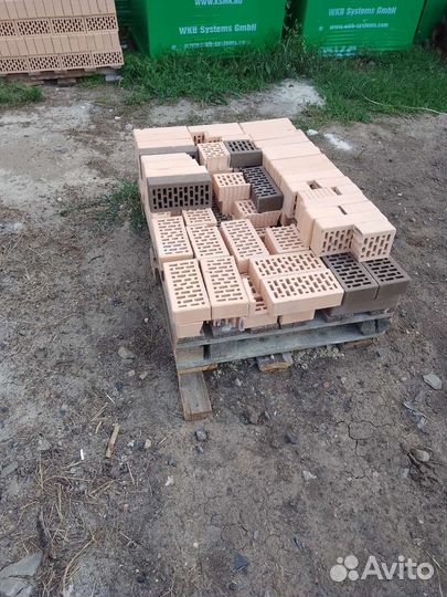 Кирпич облицовочный маркинский солома,остатки