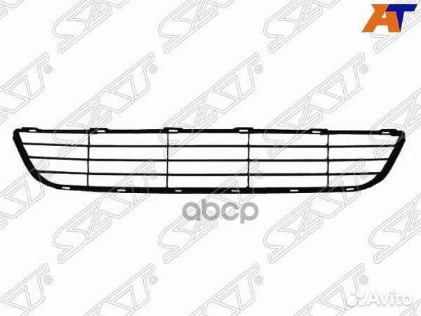 Решетка в бампер toyota belta/yaris 05-12 sedan