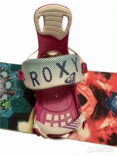 Сноуборд Roxy xoxo с креплениями и чехлом