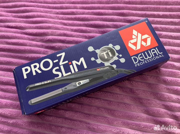 Щипцы-гофре Dewal 03-870 PRO-Z slim титан-турмалин