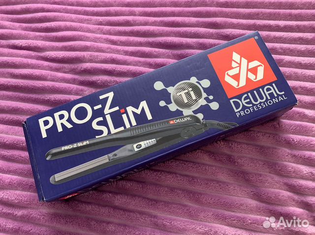 Щипцы-гофре Dewal 03-870 PRO-Z slim титан-турмалин