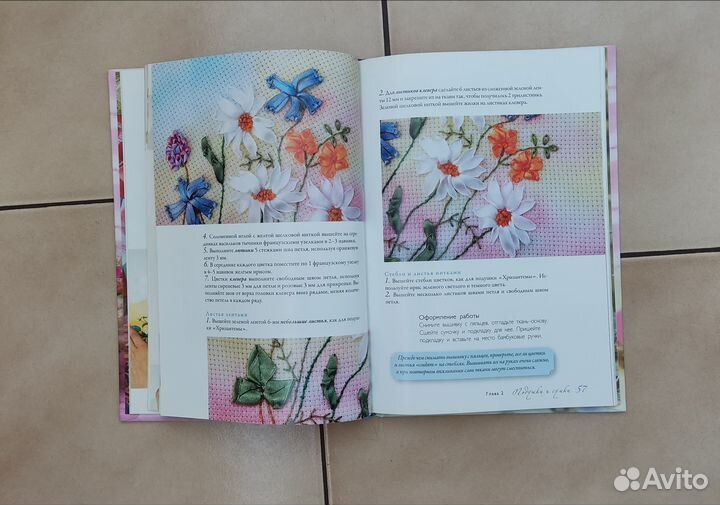 Книга о вышивке лентами
