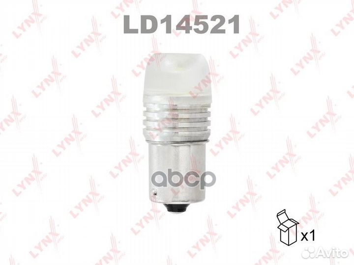 Лампа светодиодная LED P21W S25 12V BA15s SMDx1