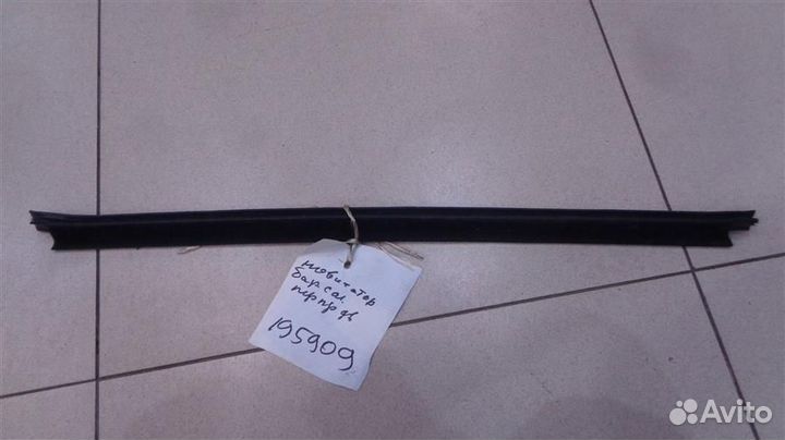 Уплотнитель стекла двери передней правой (бархотк
