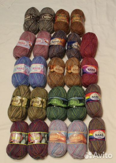 Носочная, секционная и разная пряжа Турция