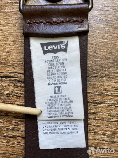 Мужской ремень levis