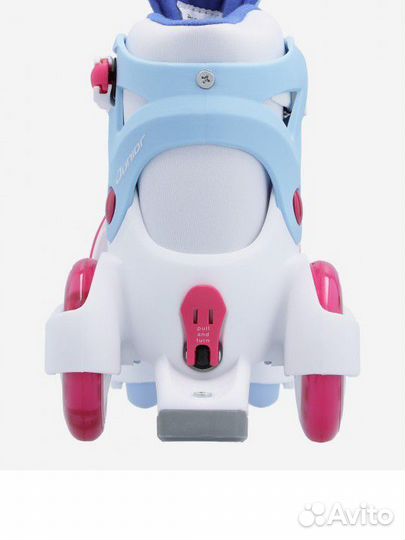 Роликовые коньки детские раздвижные + шлем