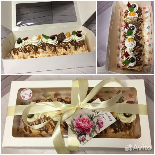 Меренговый рулет