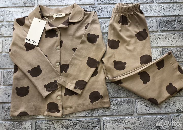 Пижама Vauva новая 86, 92