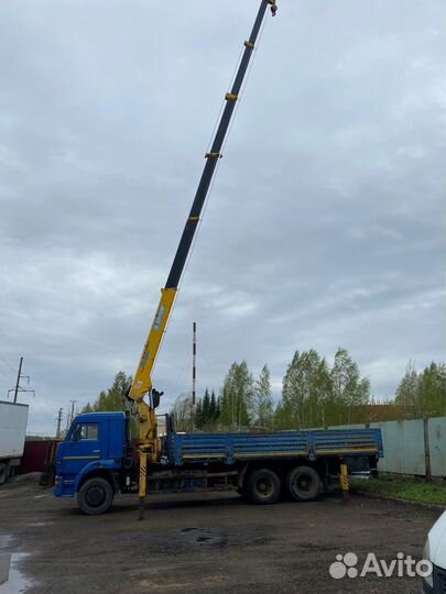 КАМАЗ 65117 с КМУ, 2011