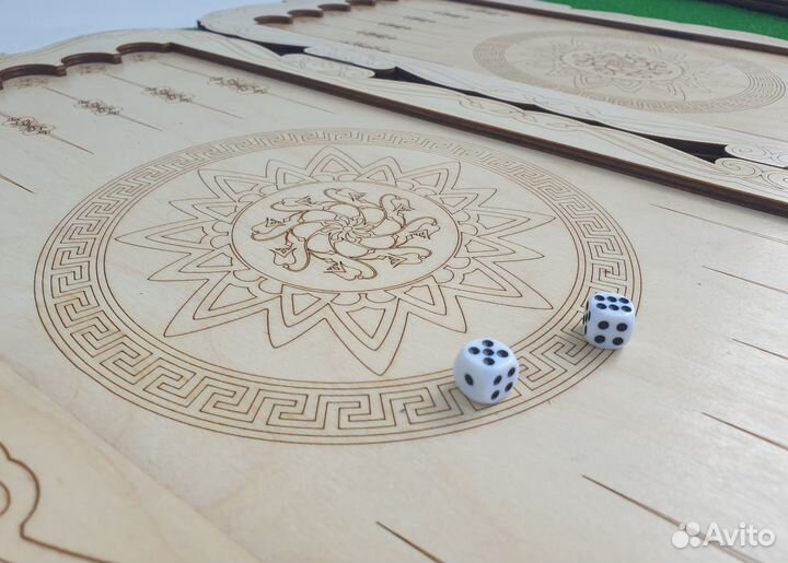 Нарды деревянные большие