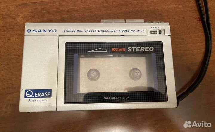 Стерео диктофон Sanyo M-G4. Япония