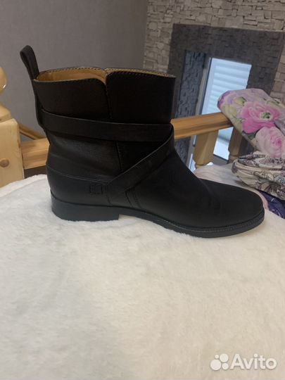 Ботинки осенние женские 37 натуральная кожа