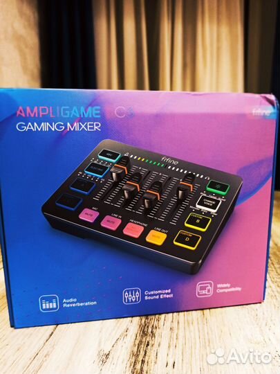 Аудио карта Fifine apligame sc3