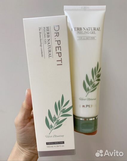 Dr. Pepti Herb Natural Peeling Gel скатка