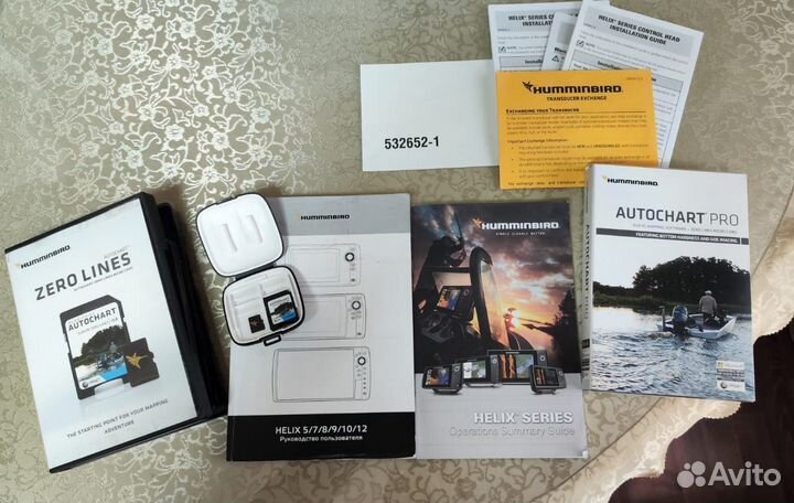 Эхолот Humminbird helix 8x chirp mega SI+ GPS G4N