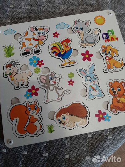 Игрушка. рамка вкладыш