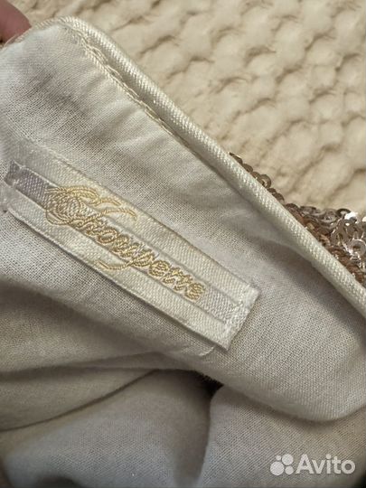 Платье золотистое на девочку 92