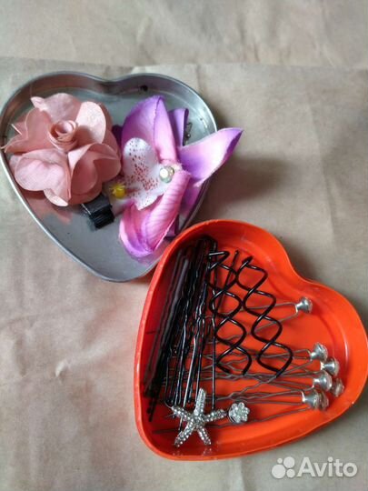 Шпильки для волос заколки пакетом