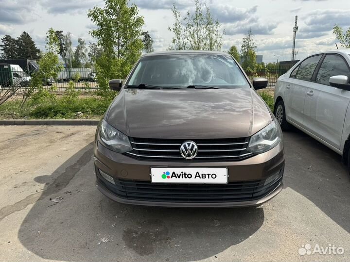 Volkswagen Polo 1.6 AT, 2016, 116 200 км