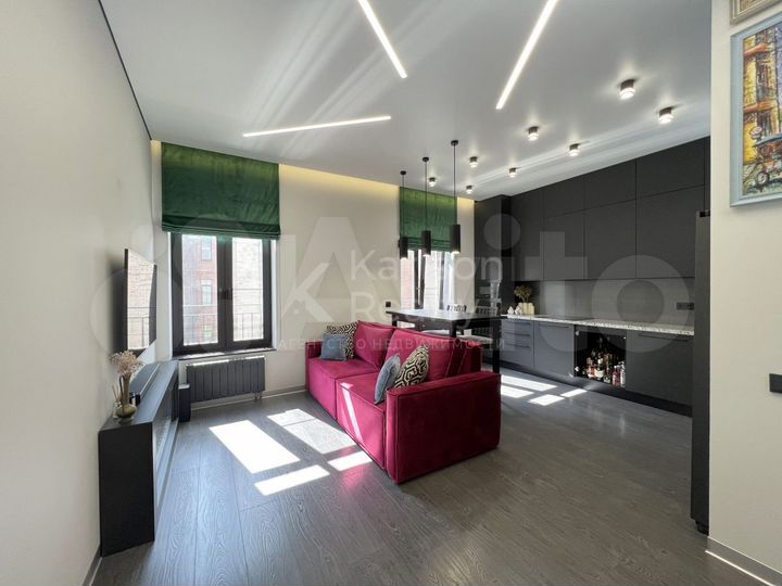 2-к. квартира, 51,6 м², 2/4 эт.