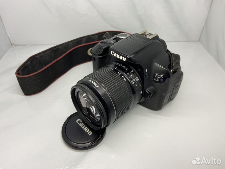Зеркальный фотоаппарат Canon 650D + 18-55mm