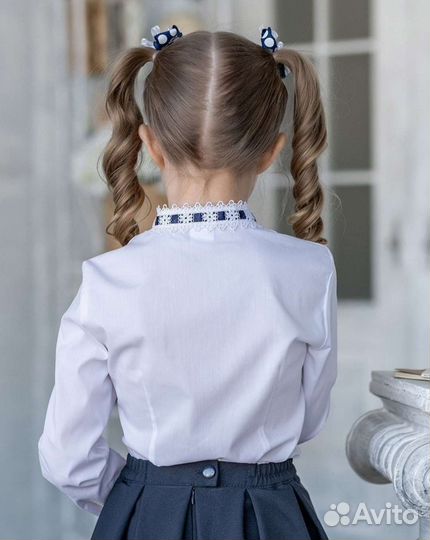 Блузка ф. alolika белая р.146