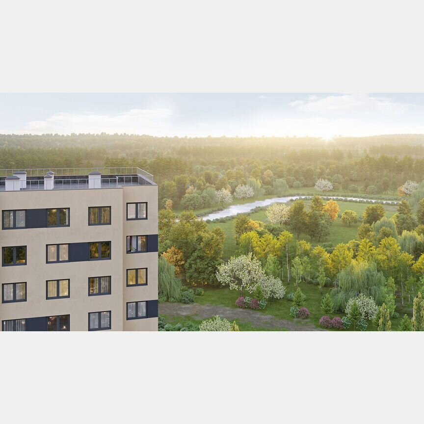 2-к. квартира, 53,8 м², 16/24 эт.