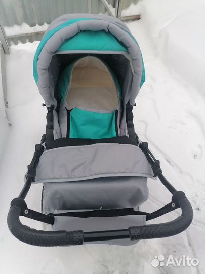 Коляска трансформер 3 в 1 melly