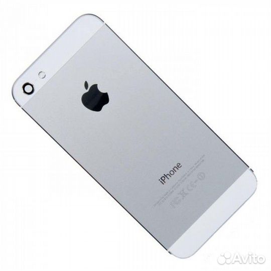 Крышка аккумулятора iPhone 5 золото, Белый, Черный