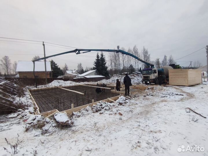 Дом под ключ, фундамент, газобетон, каркас, крыша