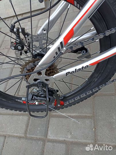 Новый скоростной 21скор,20 колеса,дисковые тормоза