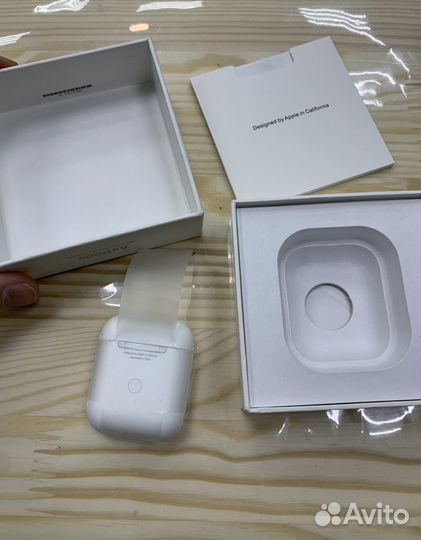 Наушники Airpods 2 Оригинал REF С