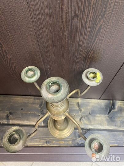 Подсвечник бронза