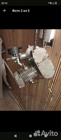 Мотор для велосипеда новый один раз ехал