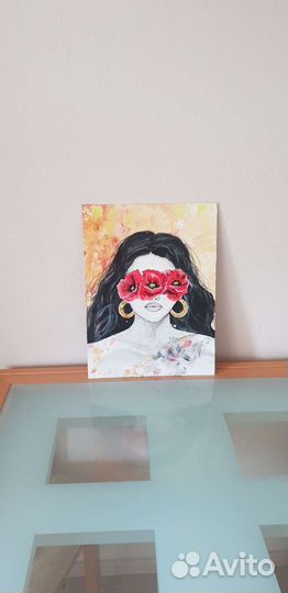 Картина акрил, холст