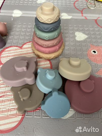 Силиконовые игрушки для малыша