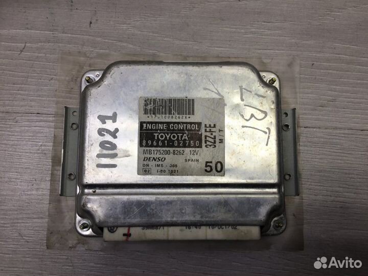 Эбу двс Toyota Corolla 1.6 2003