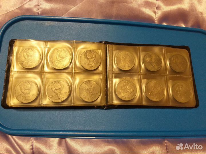 Монеты СССР 1,3,5 р. комплект 48шт