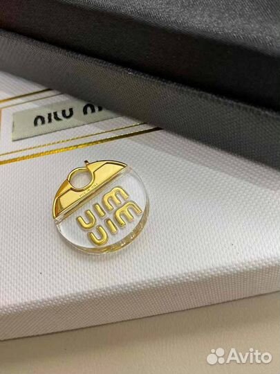 Серьги Miu Miu