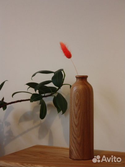 Ваза из дерева