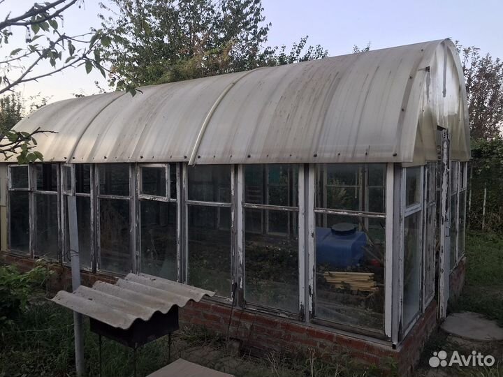 Теплица 6x3,5 м