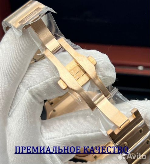 Шикарные мужские часы Cartier