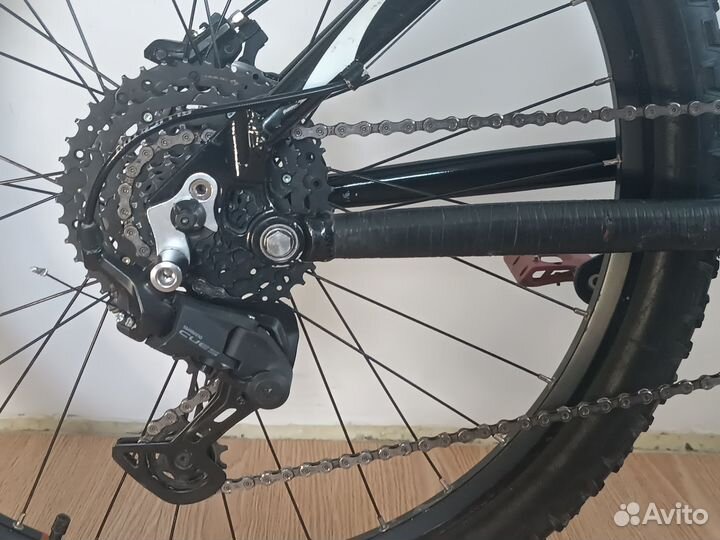 Велосипед двухподвес Black Aqua Whisper XC